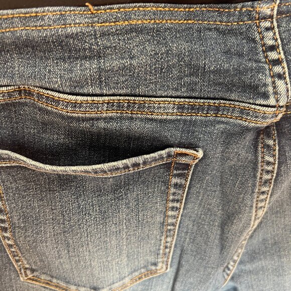 Isabel Maternity Over the Belly Panel Skinny Bootcut Denim Jeans - Picture 6 of 11